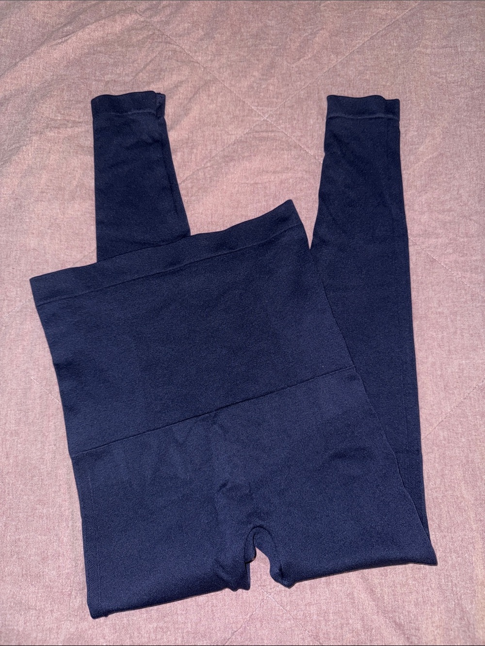 Spanx SpanxShape tummy control leggings navy size M